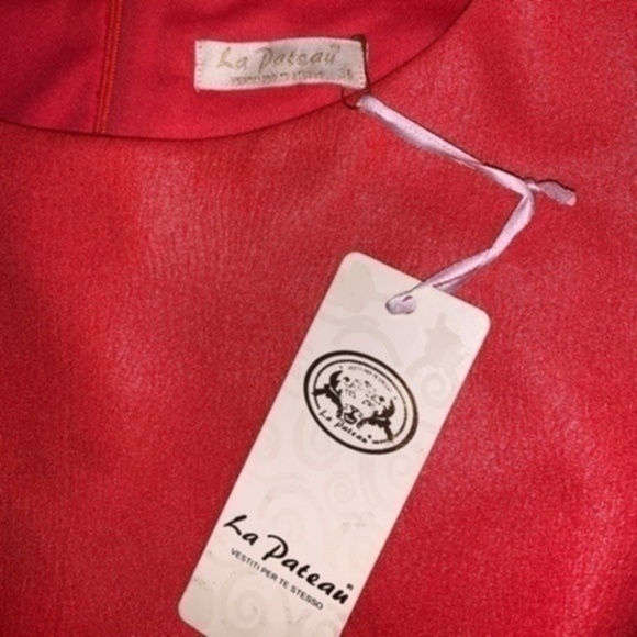 Coral Red Sheath Dress - NWT​​​​​​​​​​​​​ - Picture 3 of 7